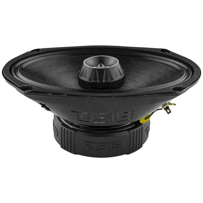 DS18 6X9" 550W 4 ohm Water Resistant Coaxial Midrange Loud Speaker PRO-ZT69