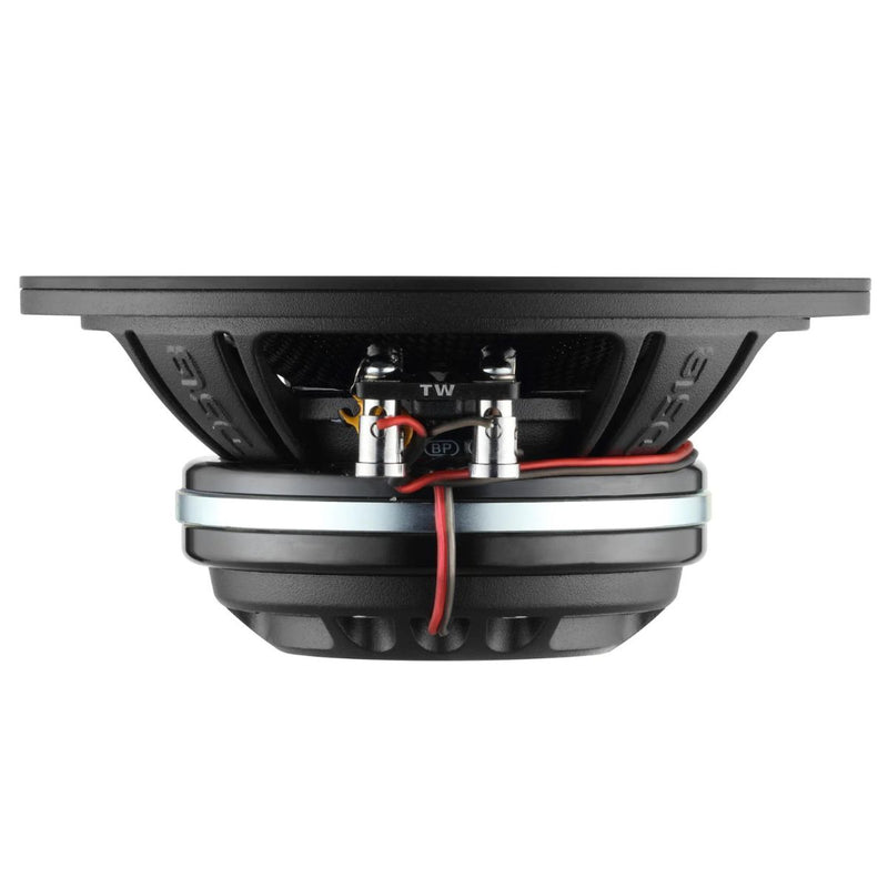 6.5" 250W RMS 2 Ohm Marine Coaxial Speakers Carbon Fiber DS18 NVY-6HDCFSL-N2