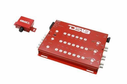 KEQ20 20 Band Pre-Amp Equalizer 6 Ch w/ Remote + 2 x 18" 2 Ch RCA M2M