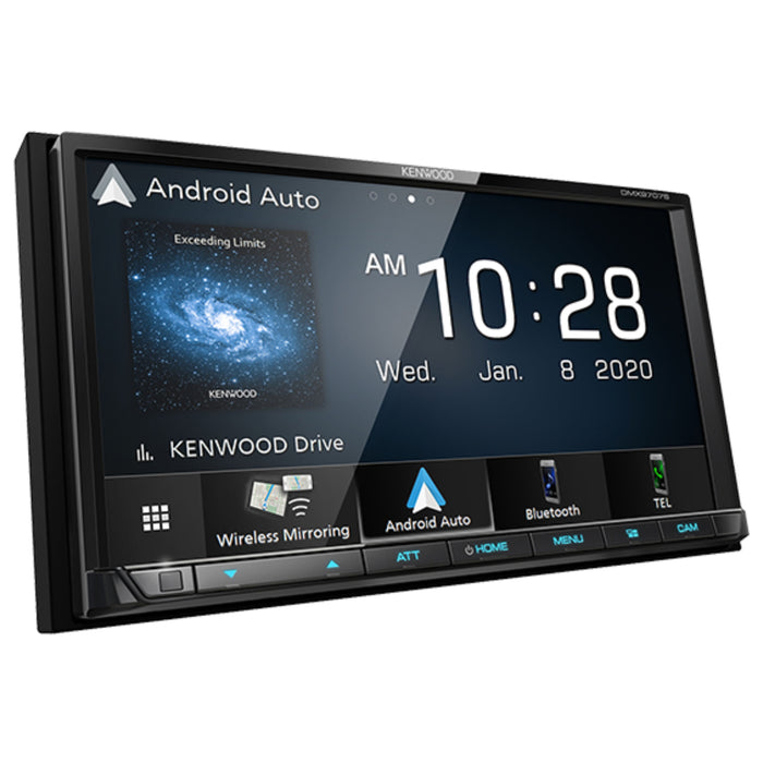 Kenwood 6.95" Navigation & Media Receiver CarPlay & Andorid Auto DMX9707S