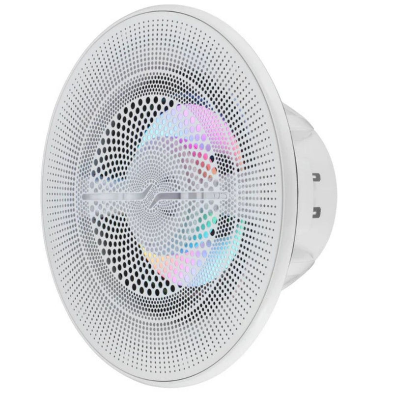 8" 175 W RMS 4-Ohm Marine Coaxial Speakers w Digital LED Ring NXL-LXY8 (Pair)