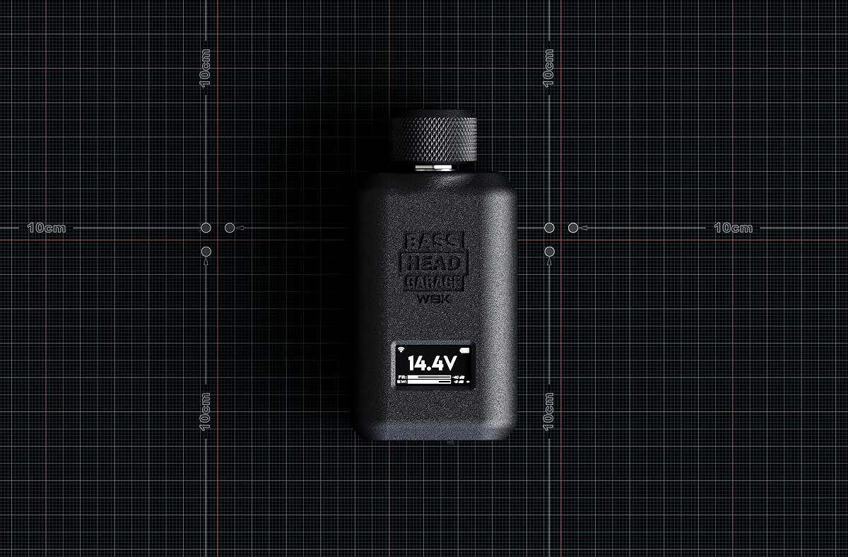 Wireless Dual Bassknob with OLED Voltage and Attenuation Display WBK-D