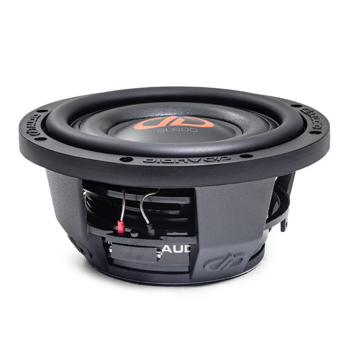 DD Audio Digital Designs 8 Inch 600 Watt Hi-Def Tuned Shallow Subwoofer SL608-D2