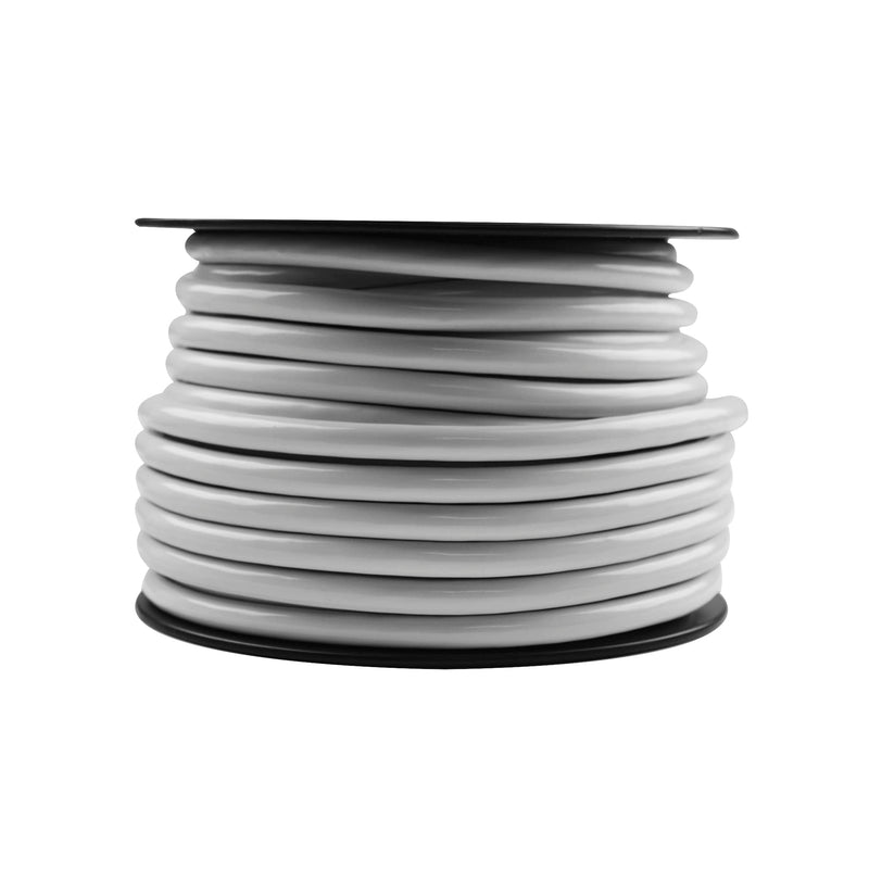 Audiopipe 4 GA OFC Tinned Marine Power/Ground Wire Wht Lot Cut By The Foot