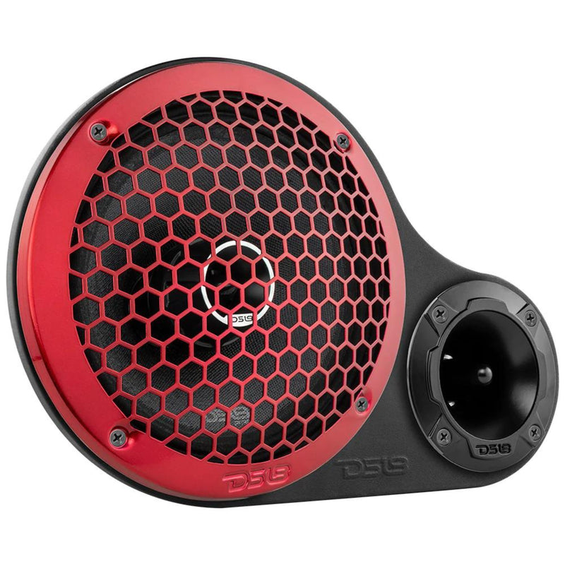 DS18 High Density ABS Universal Pod For 1 x 8" Loudspeaker & 1 x 2.95" Tweeter