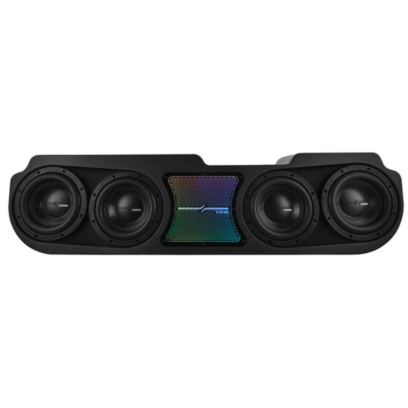 Jeep Gladiator 4x8" Loaded Under Seat Subwoofer Box w/ LED 1800W RMS 1-Ohm DS18