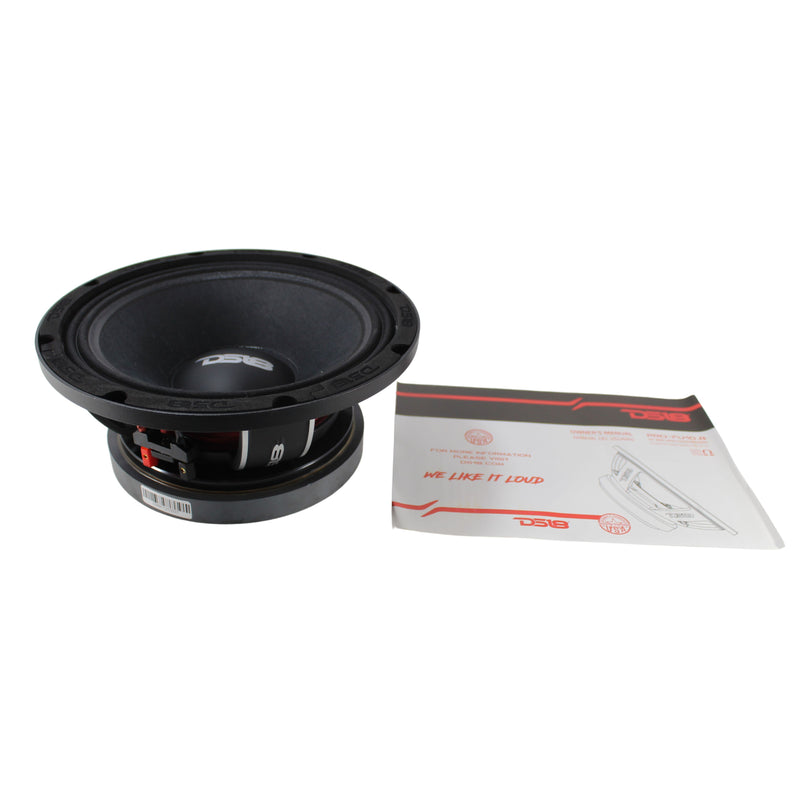 DS18 Car Audio 10" Mid-Bass Loudspeaker 800 Watt 8 Ohm PRO-FU10.8 OPEN BOX