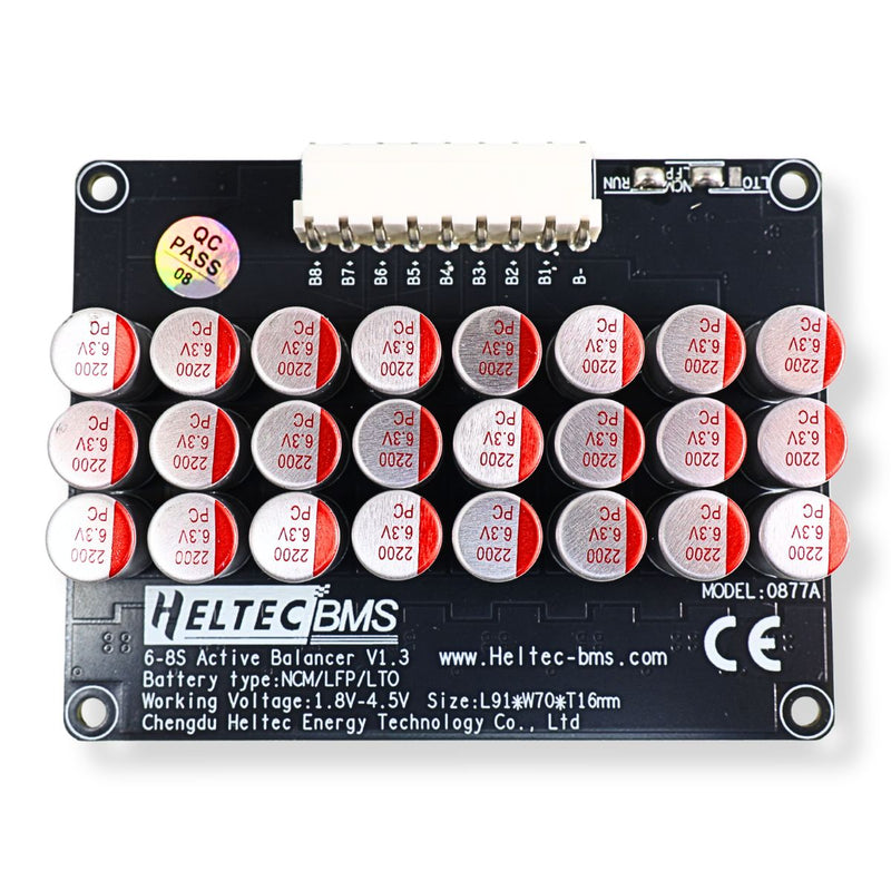 Heltec BMS 6S-8S 5.5A Active Balancer Equalizer NCM LFP LTO 0877A