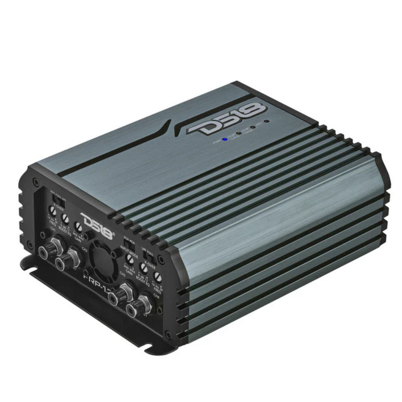 Dual 8 inch 275W RMS Voceteo Loaded Enclosure w Tweeters, Amplifier & Speakon