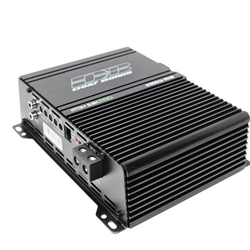 Deaf Bonce 2500W 1-ohm Class-D Mono Compact Amplifier AP-ATOM-2.5K-PRO