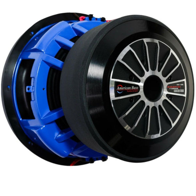 American Bass 15" 1-Ohm 2200W RMS Triple Stack Magnet Subwoofer HD-VELOCITY15-D1