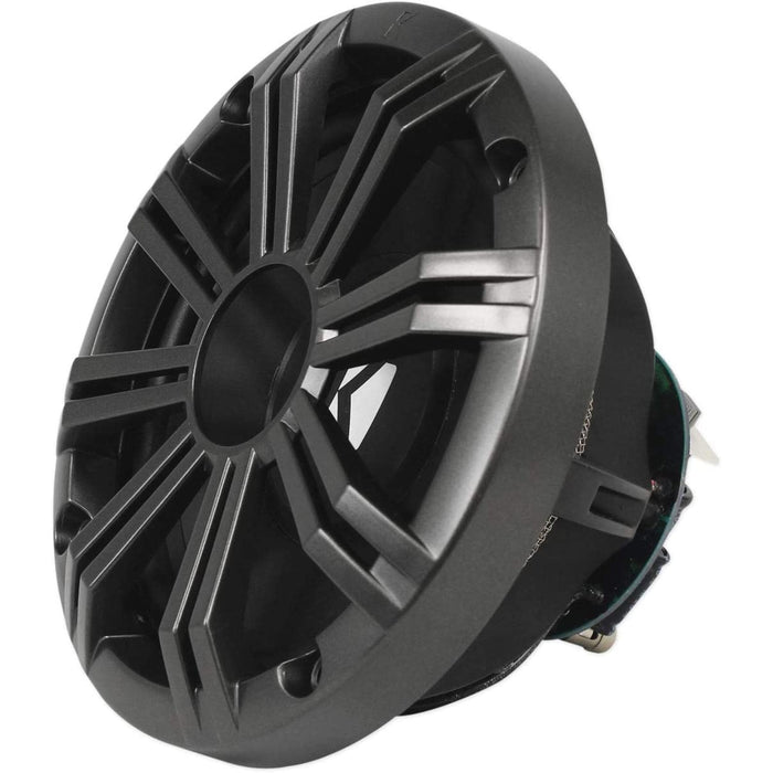 Kicker 6.75" 400W 4Ohm Marine HLCD Component Speakers & Horn Tweeters 41KMS674C