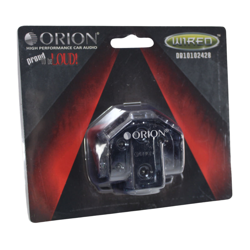 0/2 GA to Single 1/0 Out, Two 4 GA Outs & Two 8 GA Outs Wire Distribution Block