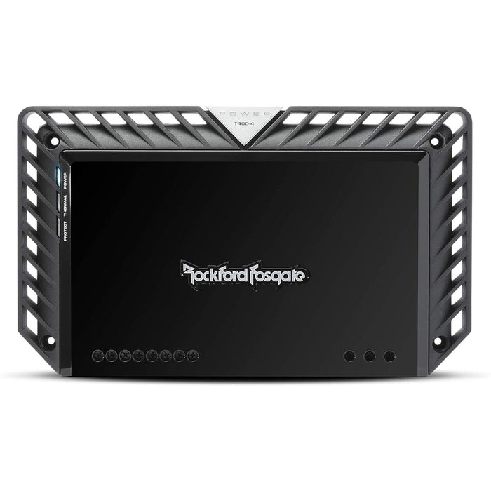 Rockford Fosgate Power 400W 4Channel Bridgeable Class A/B Amplifier +Install Kit