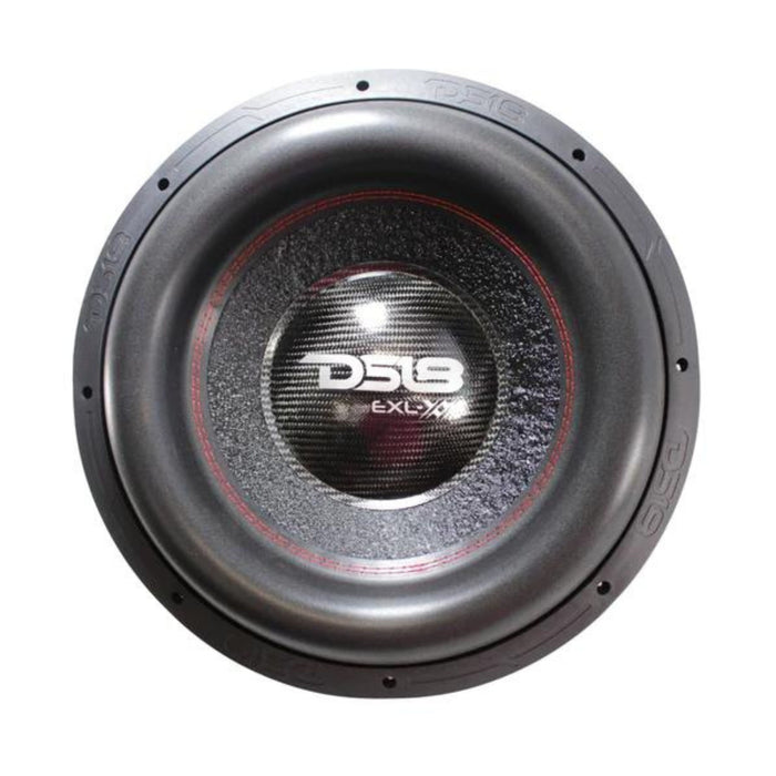 DS18 15" 4000 Watts High Excursion Subwoofer Dual Voice Coil 4-Ohm EXL-XX15.4DHE