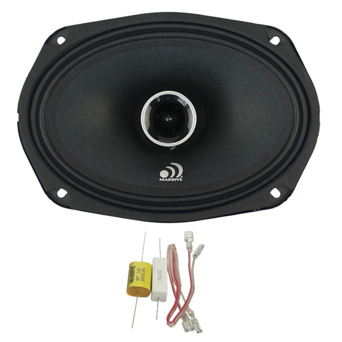 Massive Audio Coaxial Speaker Pro 6x9" 300W 4 Ohm 2-Way P69X