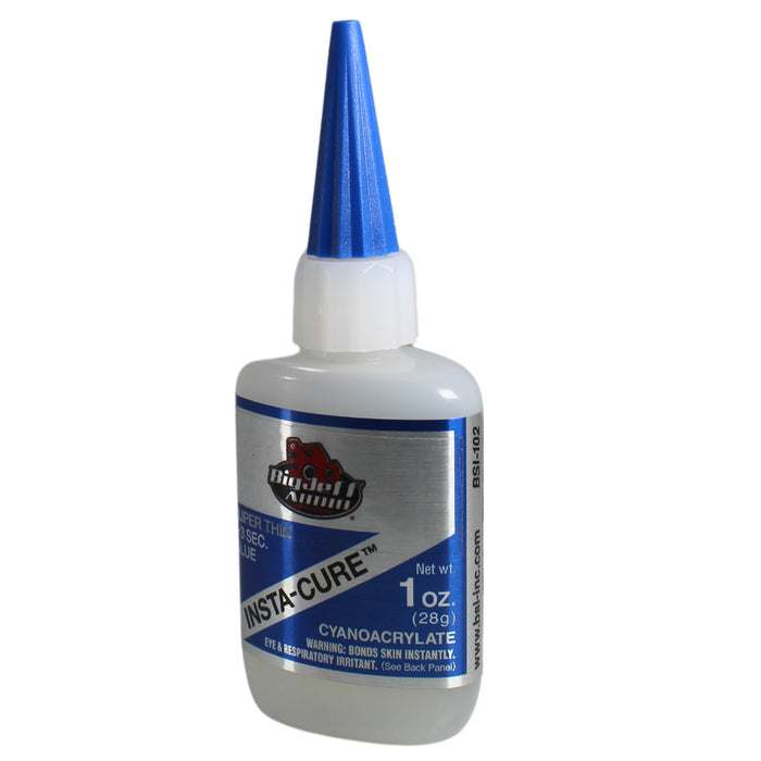 Big Jeff Audio 1/2 to 8 oz Insta-Cure CA Water-Thin, Fast-Acting Adhesive