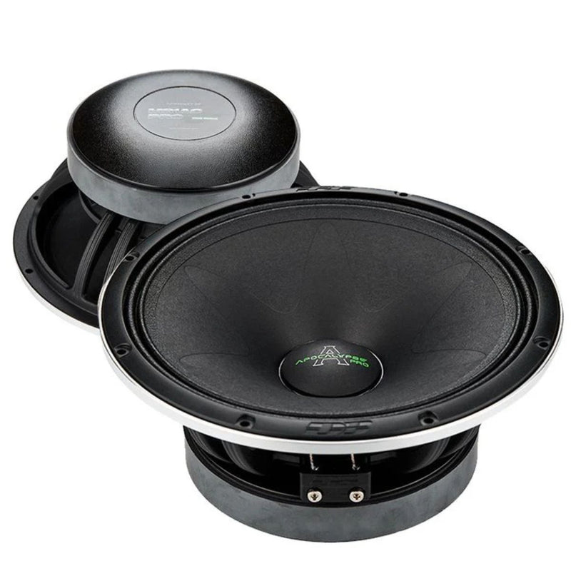 8" 300W RMS 4 Ohm Midrange Speakers Pair Deaf Bonce Apocalypse M81AC PRO
