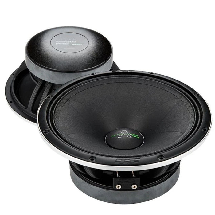 8" 300W RMS 4 Ohm Midrange Speakers Pair Deaf Bonce Apocalypse M81AC PRO