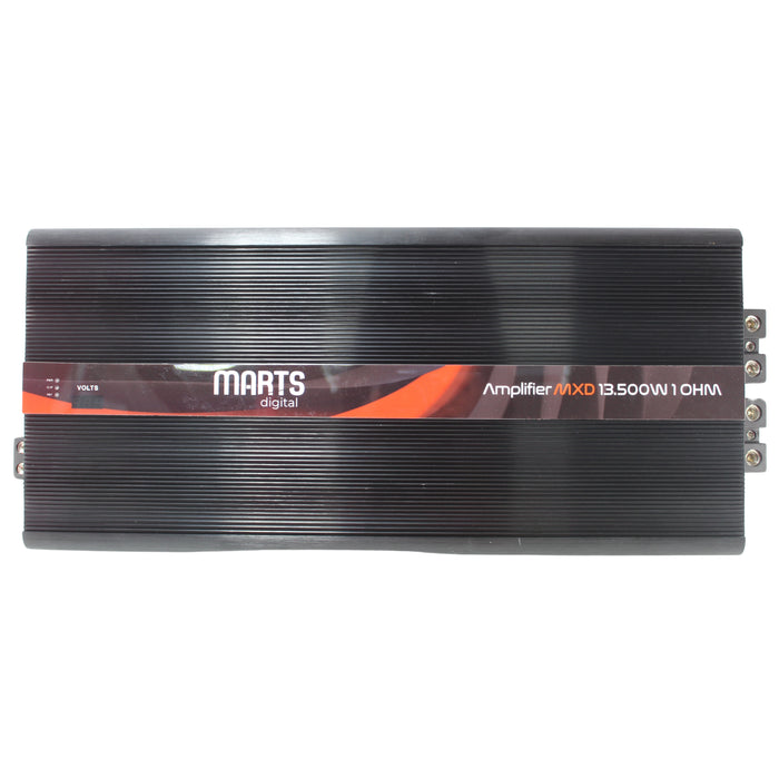 Marts Digital MXD Series Monoblock 13.5K Full Range Class D 1 Ohm Amplifier MXD-13500-V2