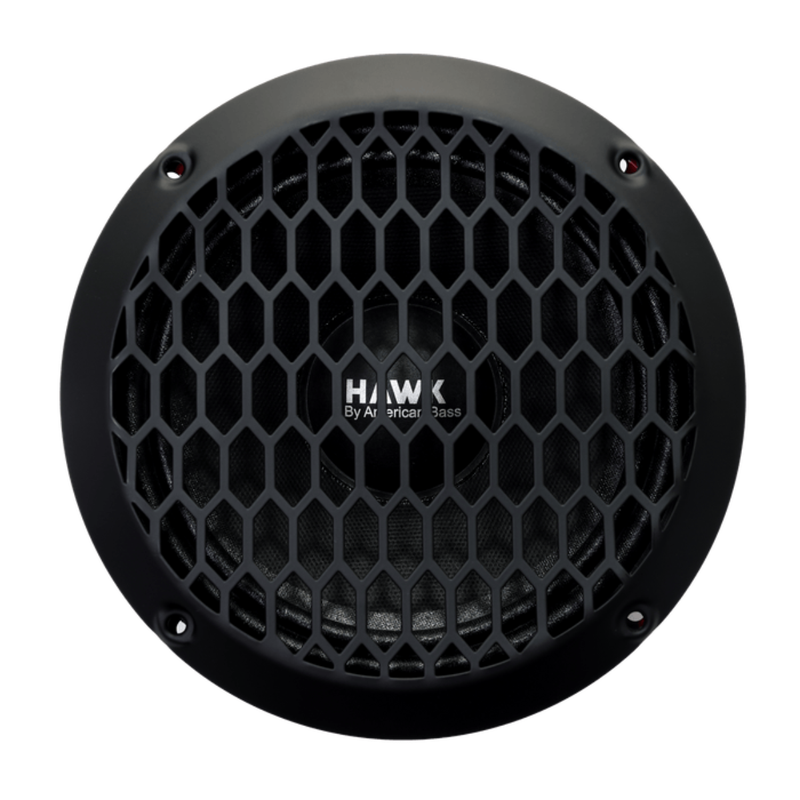 American Bass 6.5" 250 Watt RMS 4 Ohm Pro Car Audio  Midrange Speaker HAWK65