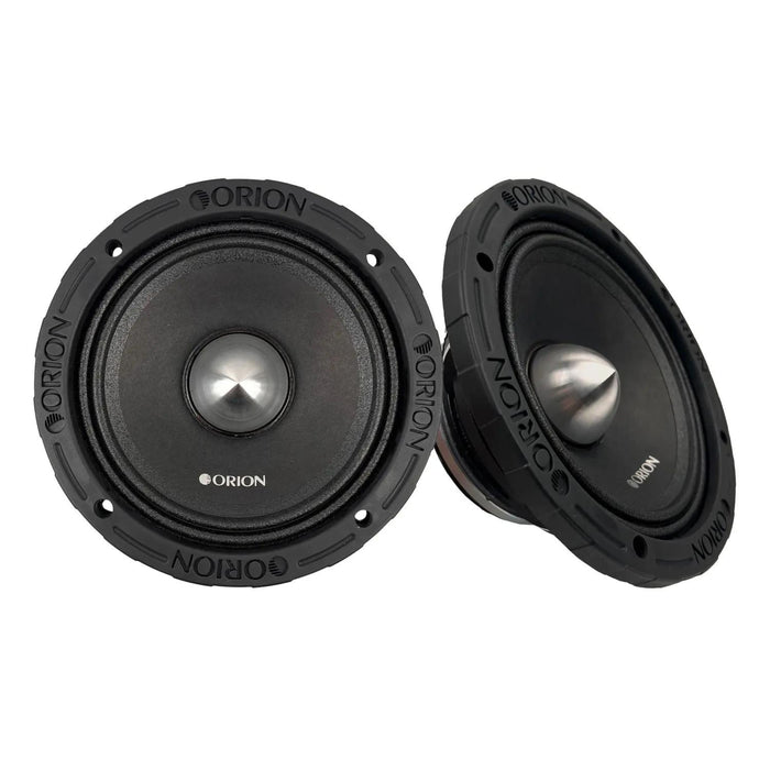 6.5" 450 Watts RMS 4-ohm Midrange Car Audio Speakers Orion HCCA Series Pair