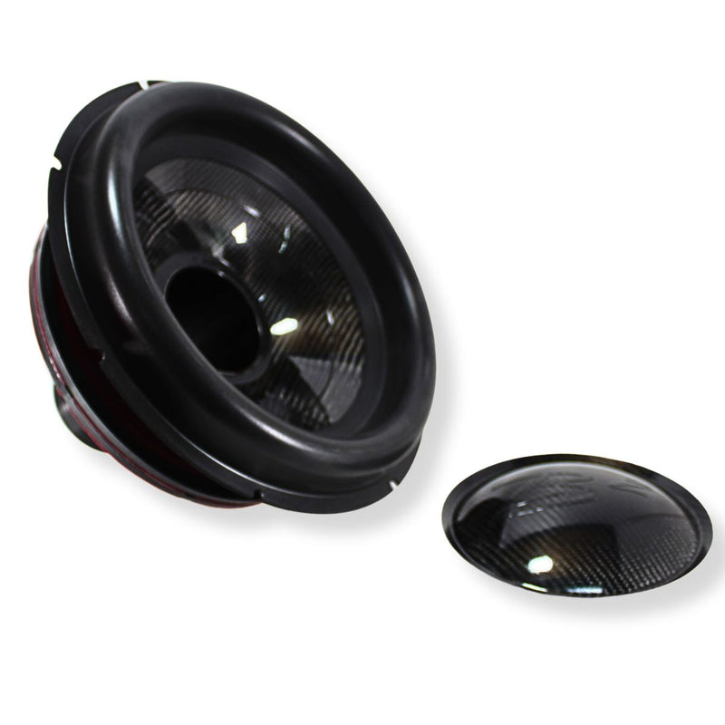 B2 Audio Rampage 15" Re-cone Kit Drop  2-Ohm 4" Coil Carbon Fiber