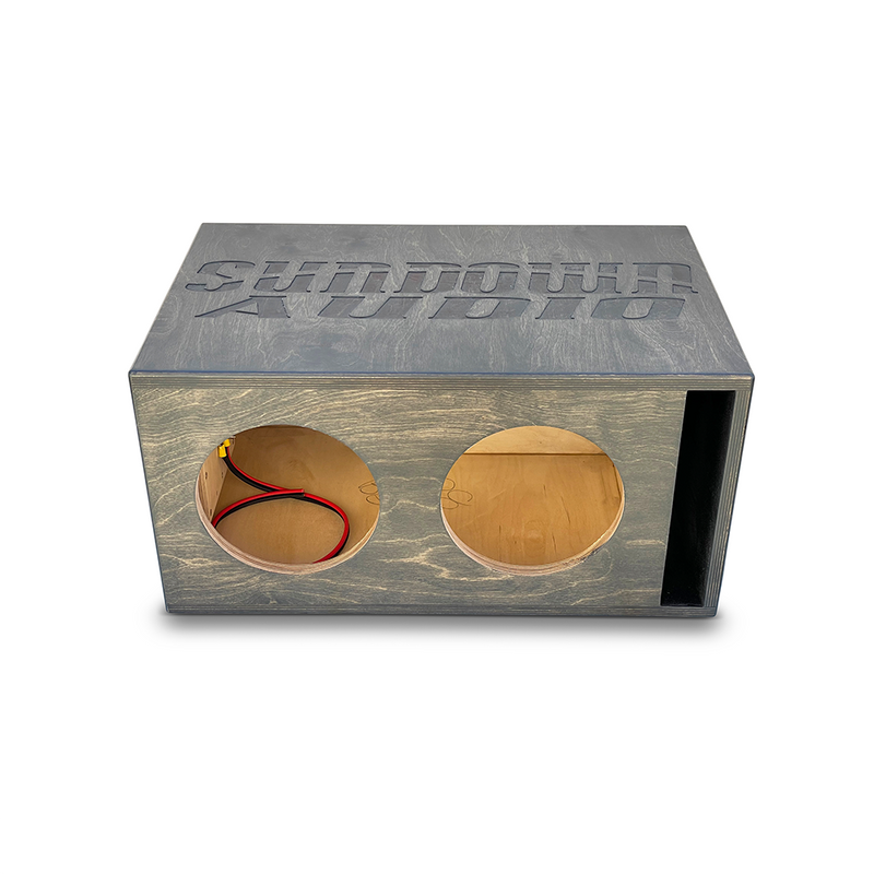 Dual 8" Birch Ported Subwoofer Box for Sundown v2 X Series