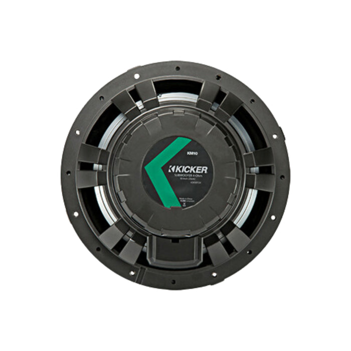 Kicker 10" Marine Powersport 2 Ohm 350 Watt Subwoofer 45KM102