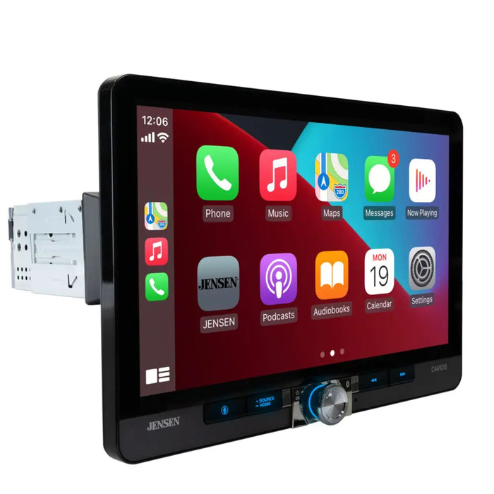 Jensen 10.1 Touchscreen Receiver w/Wireless Android Auto& Apple CarPlay CAR1013