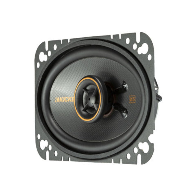 Kicker KS-Series 4x6" 4 Ohm Coaxial Midrange Speakers 150 Watt Peak KSC4604
