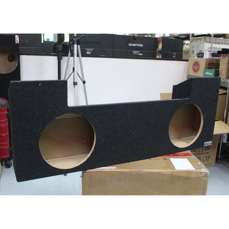 King Boxes 12" Dual Upfire Ported Speaker Box for '19-Up Ram Quad Cab OPEN BOX
