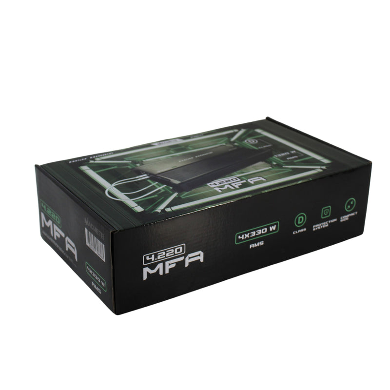 Deaf Bonce 4 Channel 1320W RMS Class D 4 ohms Machete Fight Amplifier MFA-4.220