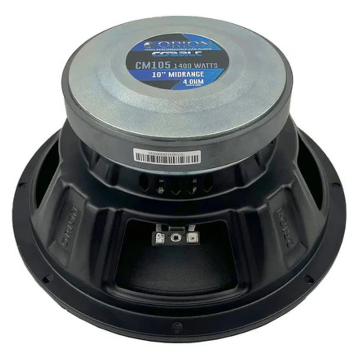 10" 350 Watt RMS 4-Ohm High Efficiency Midrange Bullet Orion Cobalt Car Speaker