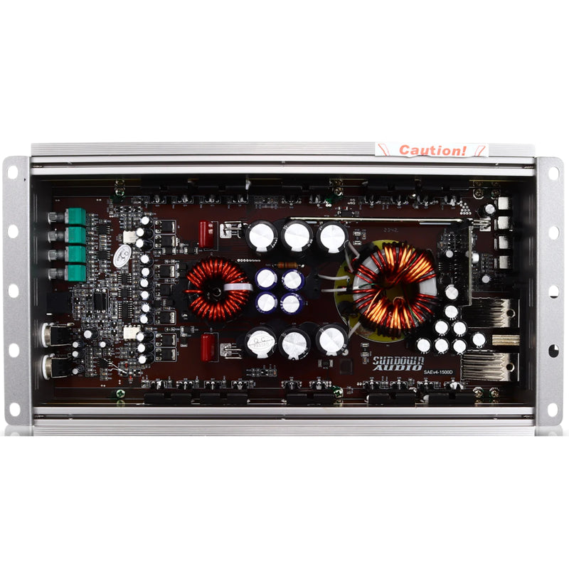 Sundown Audio 1.5k Watts 1-Ohm Class-D Monoblock Amplifier SAE-1500-V4