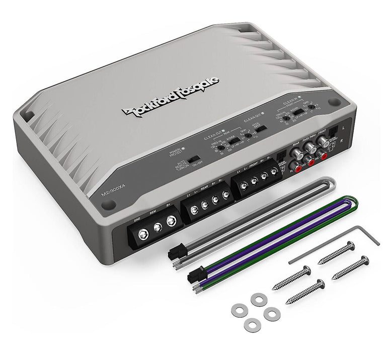 Rockford Fosgate 4 Channel 300 Watt Class D Element Ready Marine Amplifier