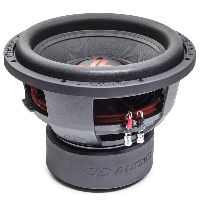 DD Audio 12" Dual 2 Ohm 3600W Peak/1200W RMS Power Tuned Subwoofer 712d-D2