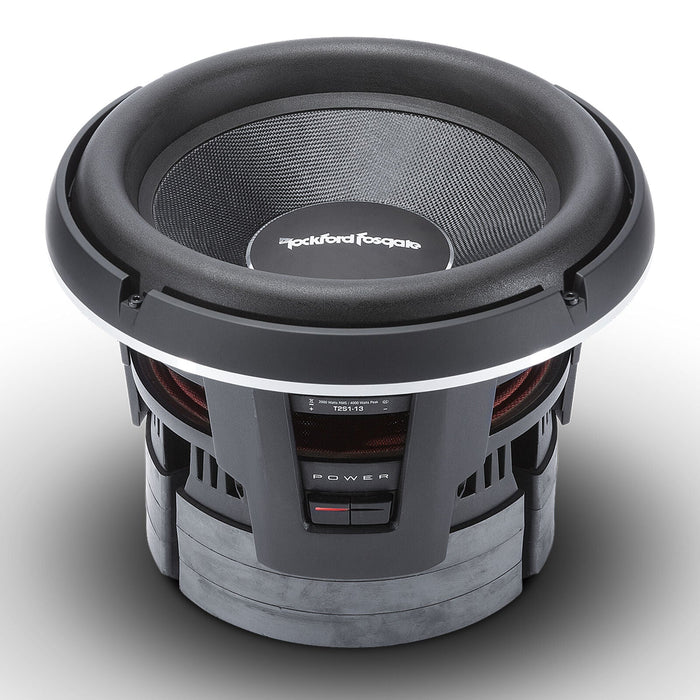 Rockford Fosgate Power 13" 4000 Watt Single 1 Ohm Subwoofer T2S1-13