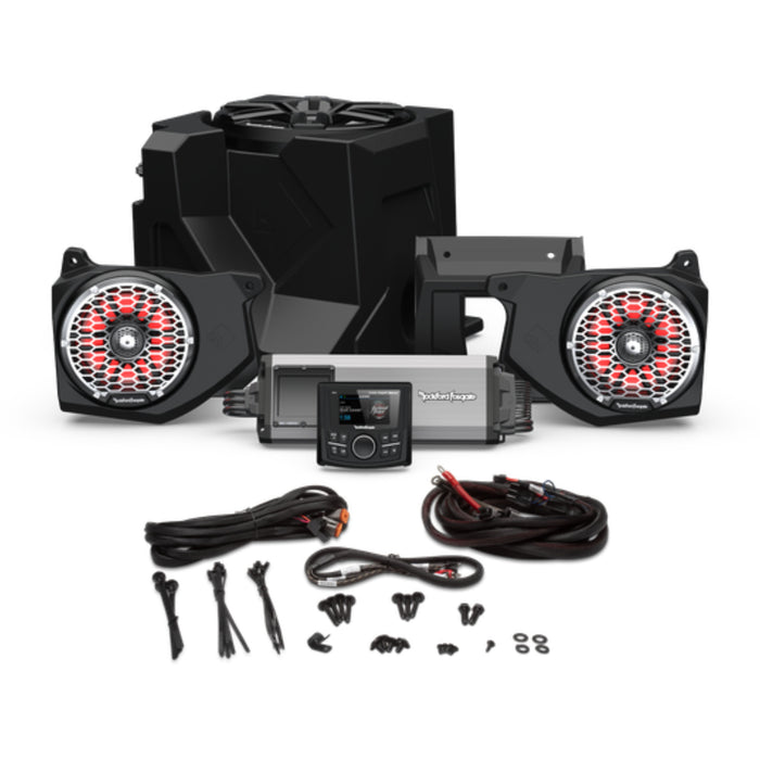 Rockford Fosgate Polaris Ranger Stereo/Speaker/Amp/Sub Kit for Gen 2 RNGR18-STG5