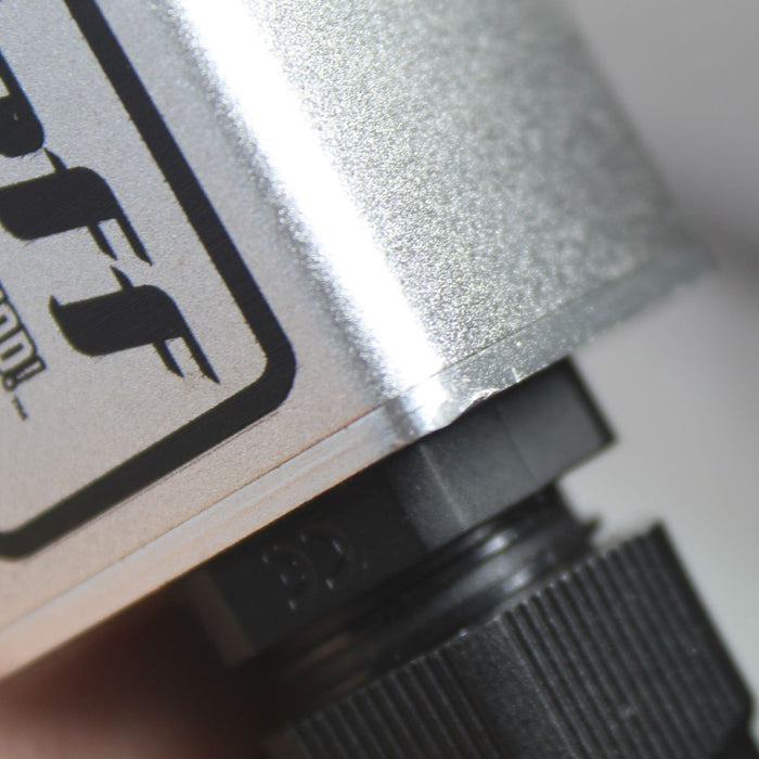 Official Big Jeff Audio Aluminum Cased 30" RCA Bass Knob Silver OPEN BOX