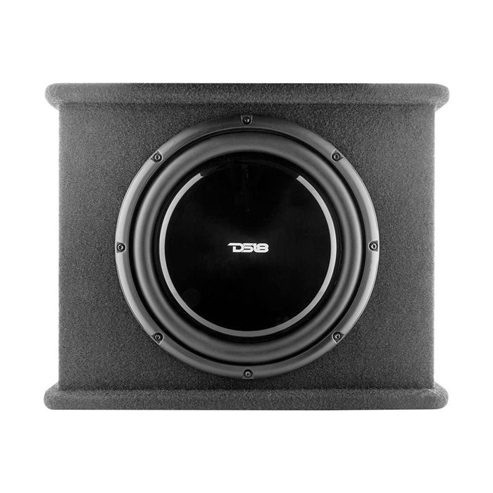 DS18 10" Shallow Subwoofer Bass Package 700 Watts 2 Ohm with Built In Amplifier