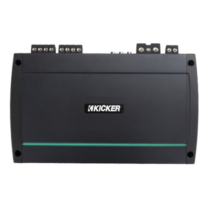 Kicker KXMA 900W RMS 2-Ohm Full Range Class-D Marine Amplifier + Install Kit