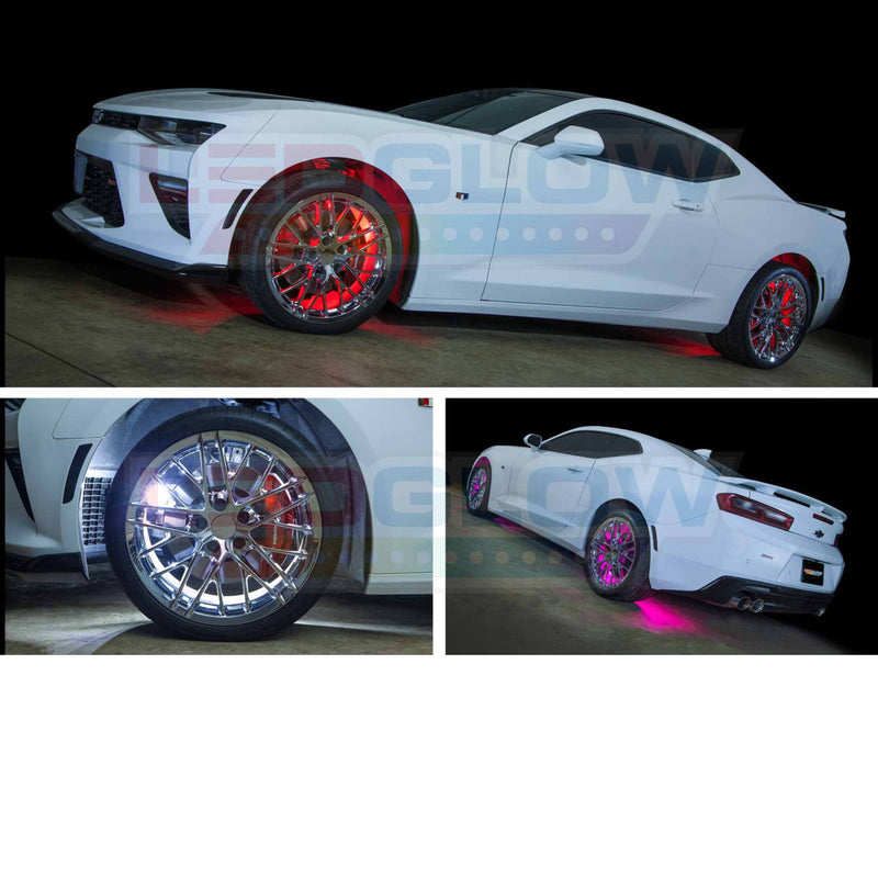 LEDGlow Million Color 24" Flexible SMD LED Light Kit For Car & Truck Wheel Wells