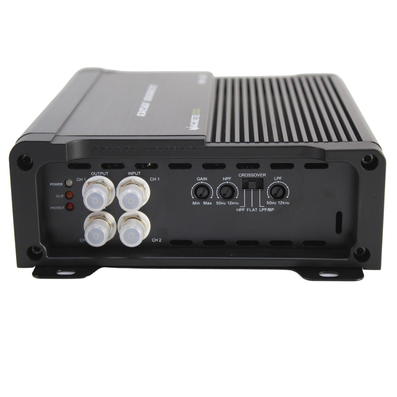 Deaf Bonce 2 Channel 360W RMS 4 ohms Class D Machete Fight Amplifier MFA-2.120