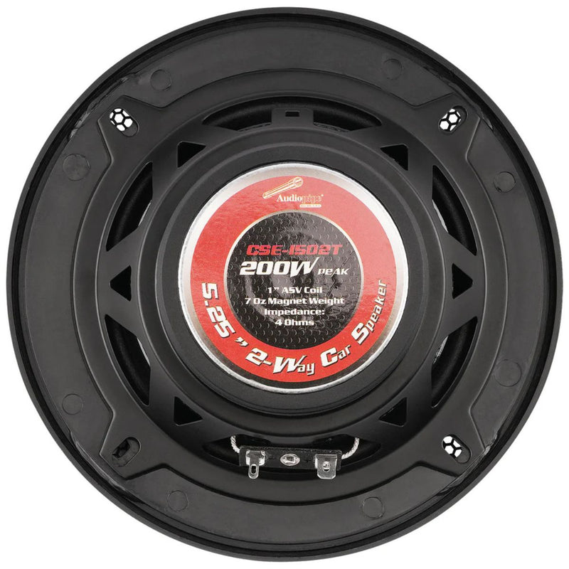 Audiopipe 5.25" 200 Watt 4-Ohm 2-Way Coaxial Car Audio Speaker CSE-1502T