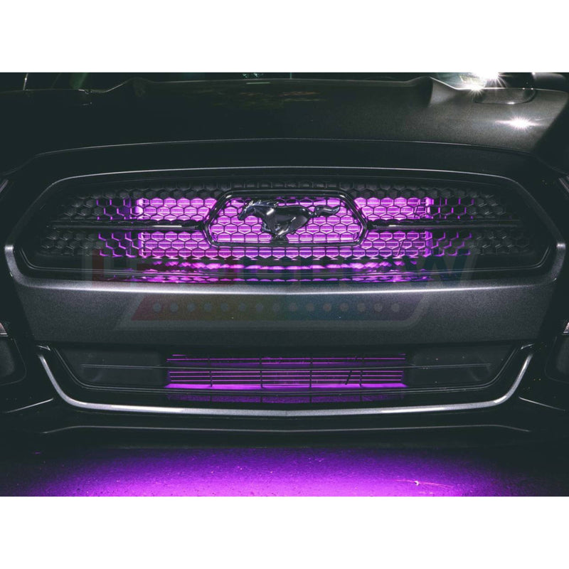 LEDGlow RGB LED Million Color Grille Light Bar for Bluetooth Underbody Kits