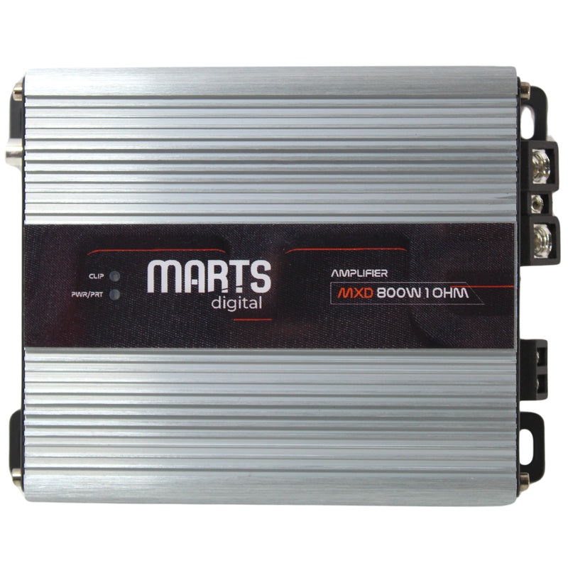 Marts Digital MXD Series Monoblock Full Range 800W 1 Ohm Amplifier MXD-800-1-V2