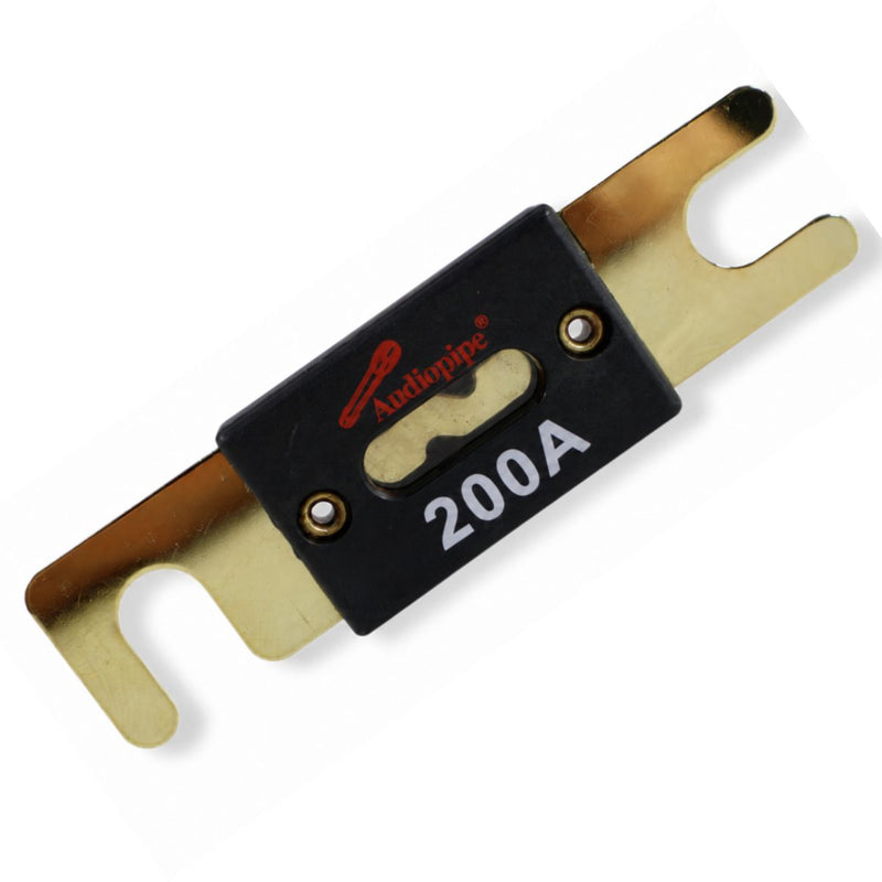 Audiopipe Gold-Plated 200 Amp ANL Fuse 32V for Car Audio 1, 2, 5 or 10 Pack