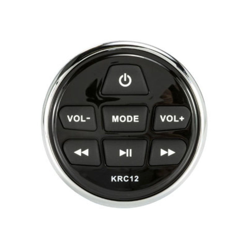 Kicker Marine Rated Wired Remote Commander for Media Centers & Radios 46KRC12