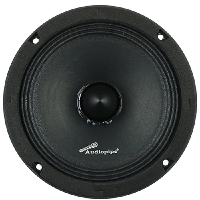 Audiopipe 6 Bullet Mid Bass Loud Speaker 250W 8 ohms 1.5 Voice Coil Black